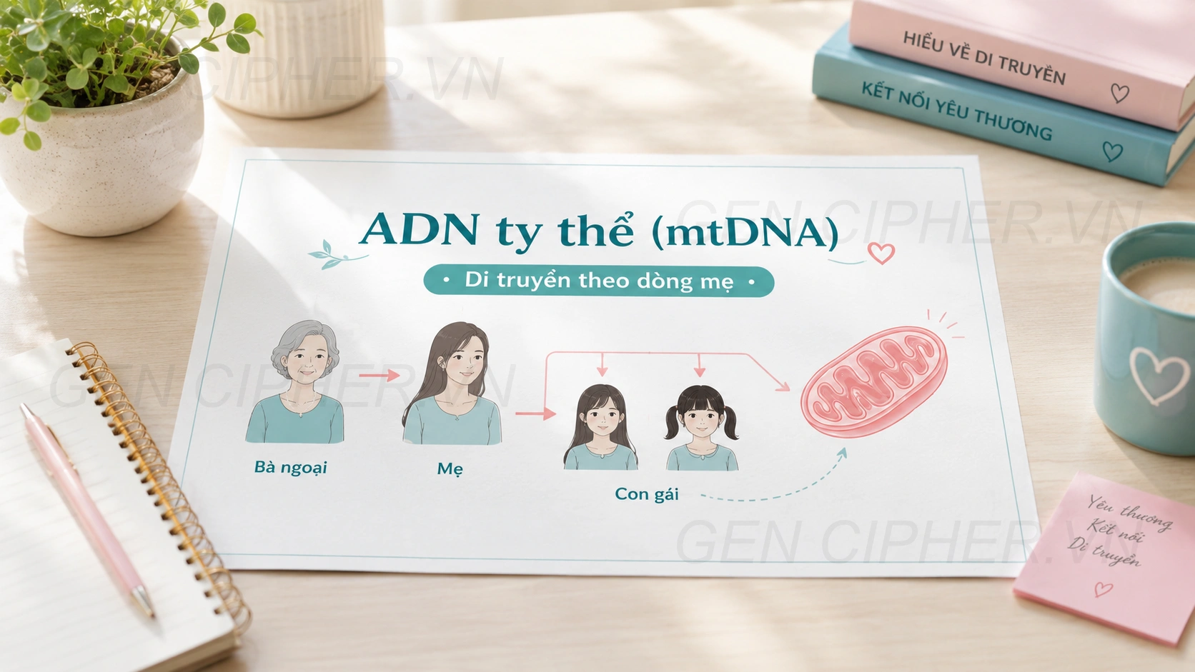 Tư vấn sơ đồ huyết thống chị em gái