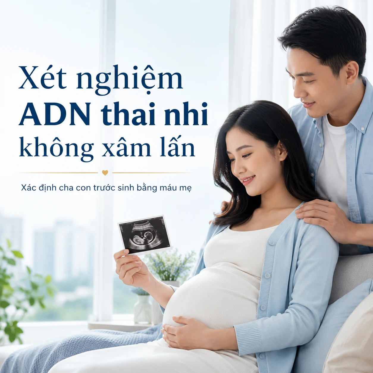 Xét nghiệm ADN thai nhi không xâm lấn: Xác định cha con trước sinh bằng máu mẹ