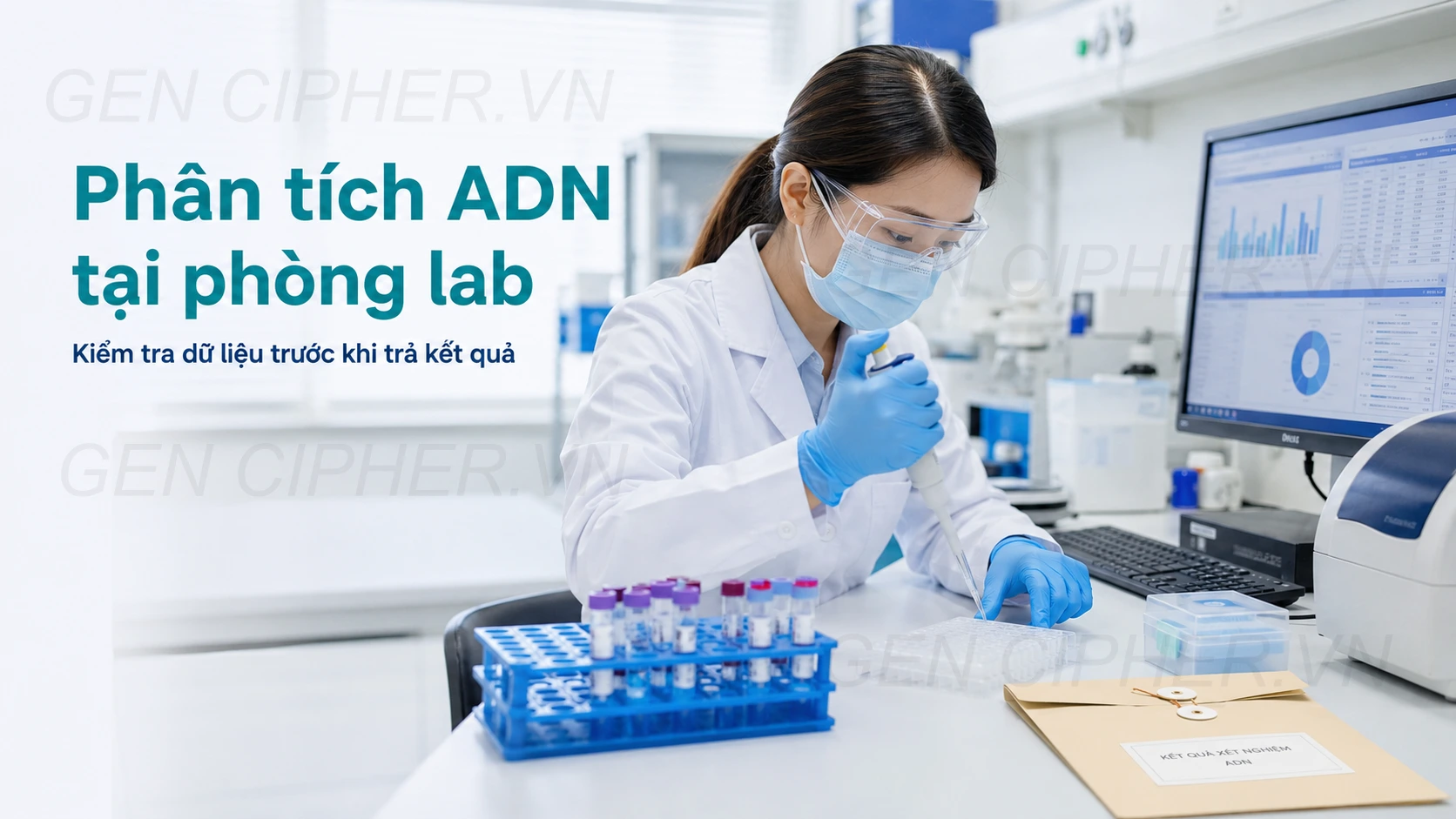 Phân tích ADN thai nhi tại phòng xét nghiệm