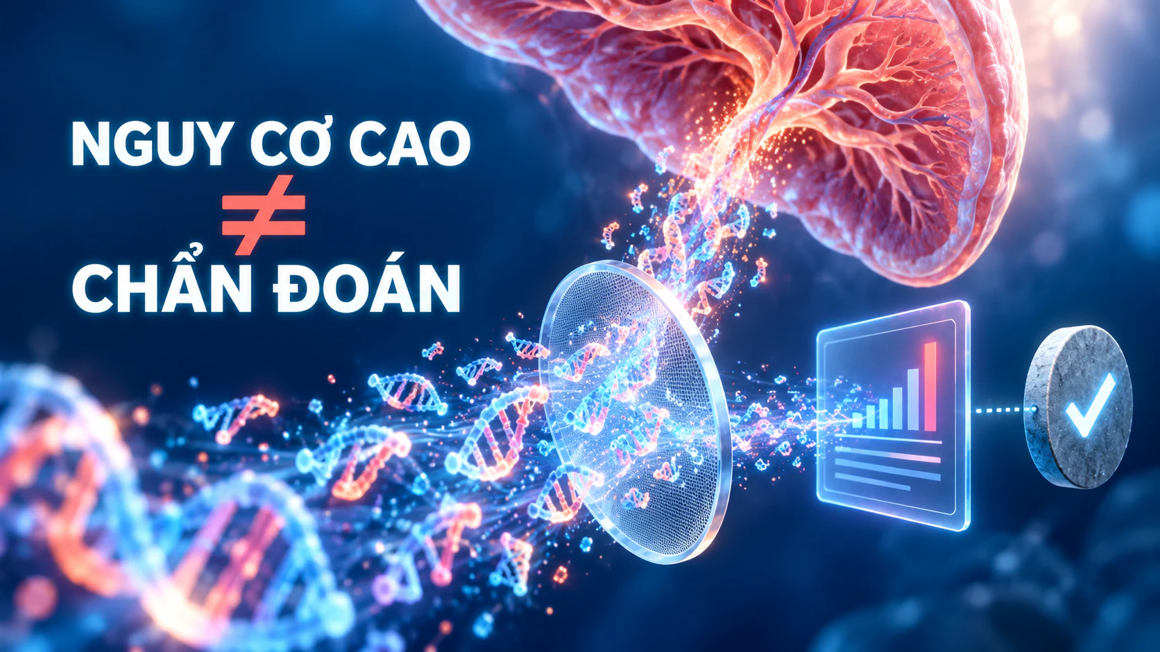 Kết quả NIPT nguy cơ cao là kết quả sàng lọc, không phải chẩn đoán
