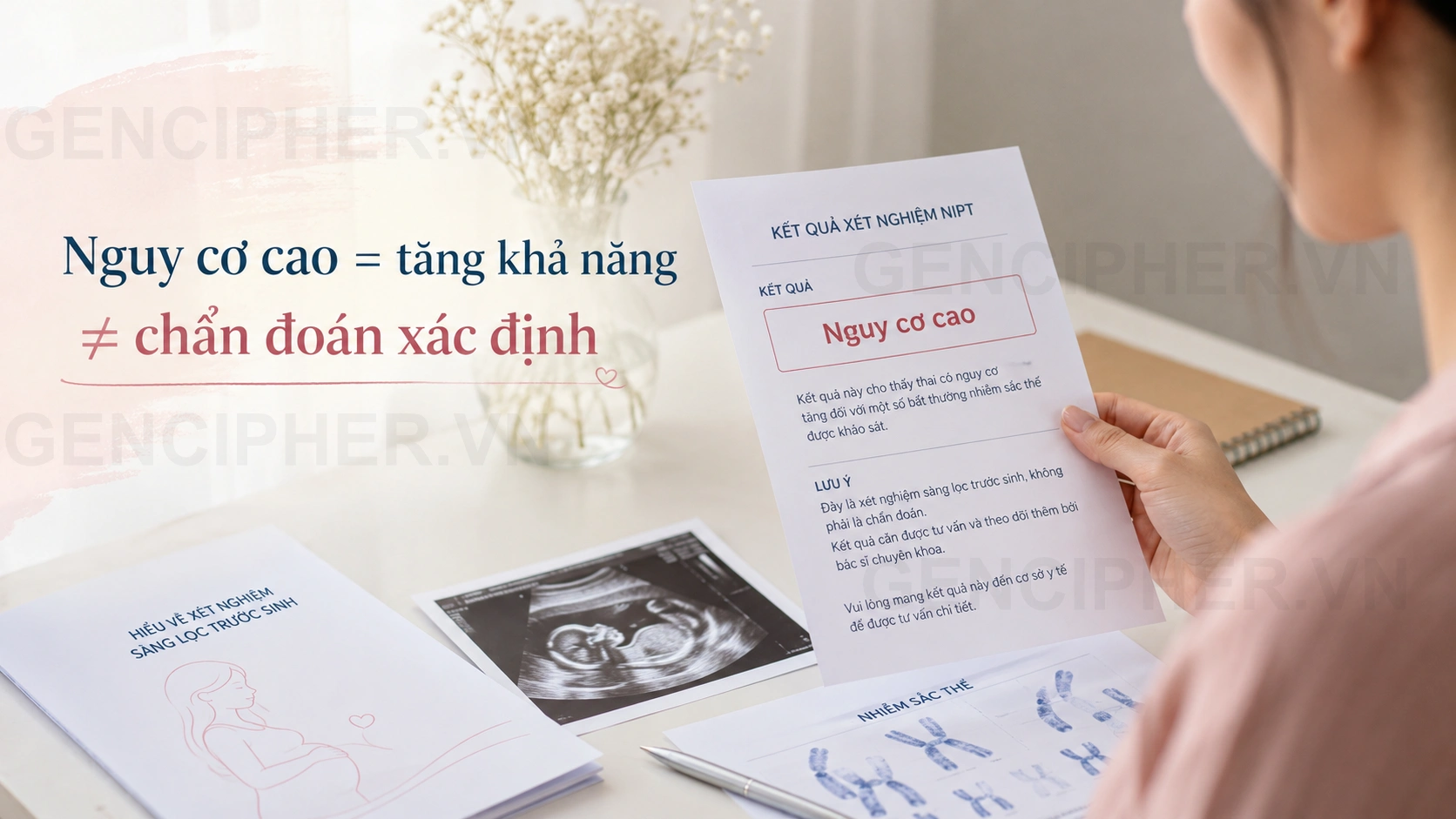 Minh họa 4. Giải đáp các tình huống NIPT Nguy cơ cao thường gặp