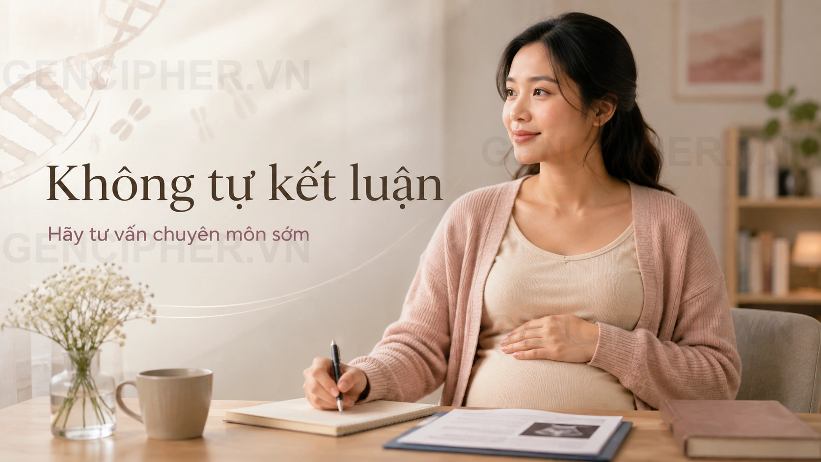 Minh họa quyền lợi hỗ trợ khi NIPT nguy cơ cao T13