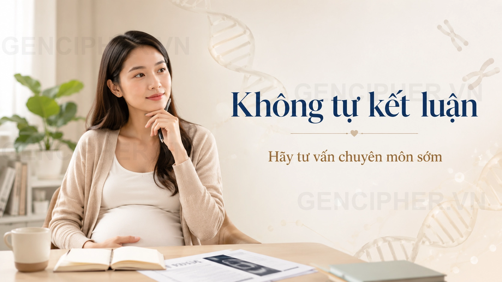 Minh họa 5 Điều KHÔNG NÊN LÀM khi NIPT báo nguy cơ cao T18