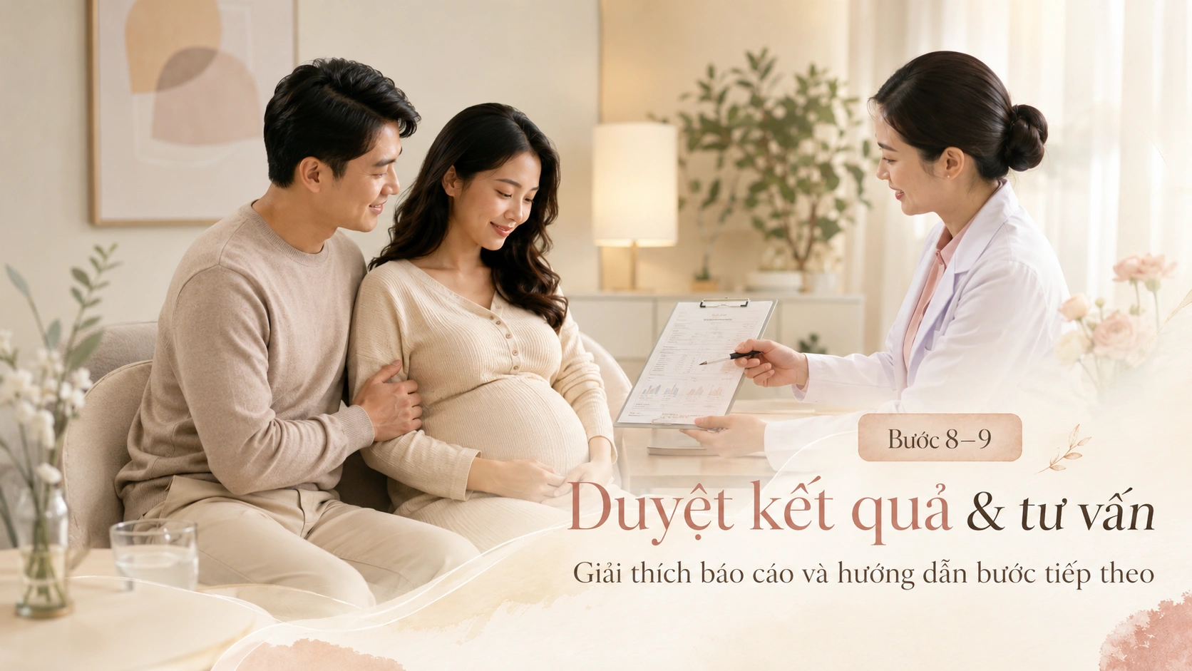 Minh họa Bước 8: Kiểm soát chất lượng & Duyệt kết quả