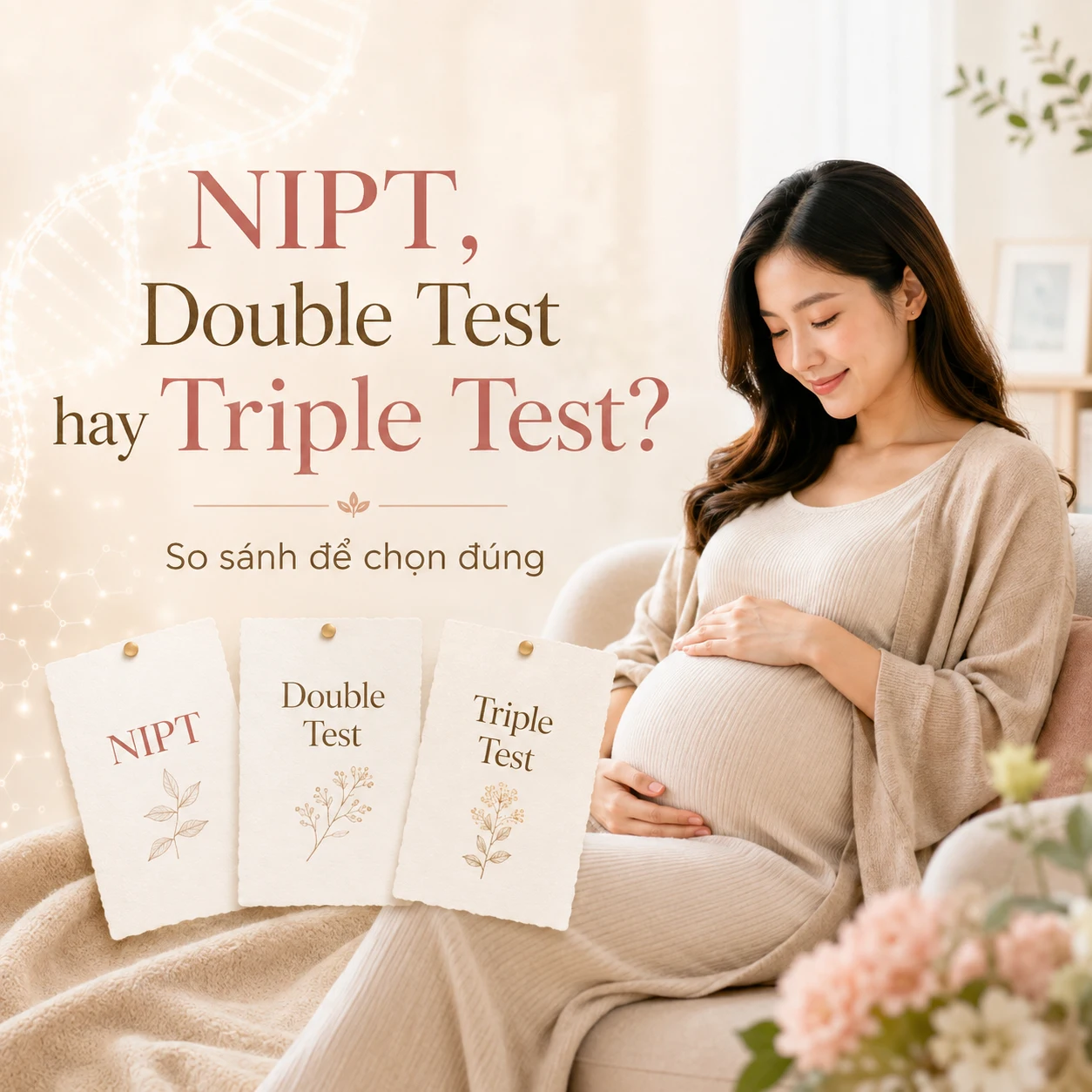 So sánh NIPT với Double Test và Triple Test: Nên chọn xét nghiệm nào?