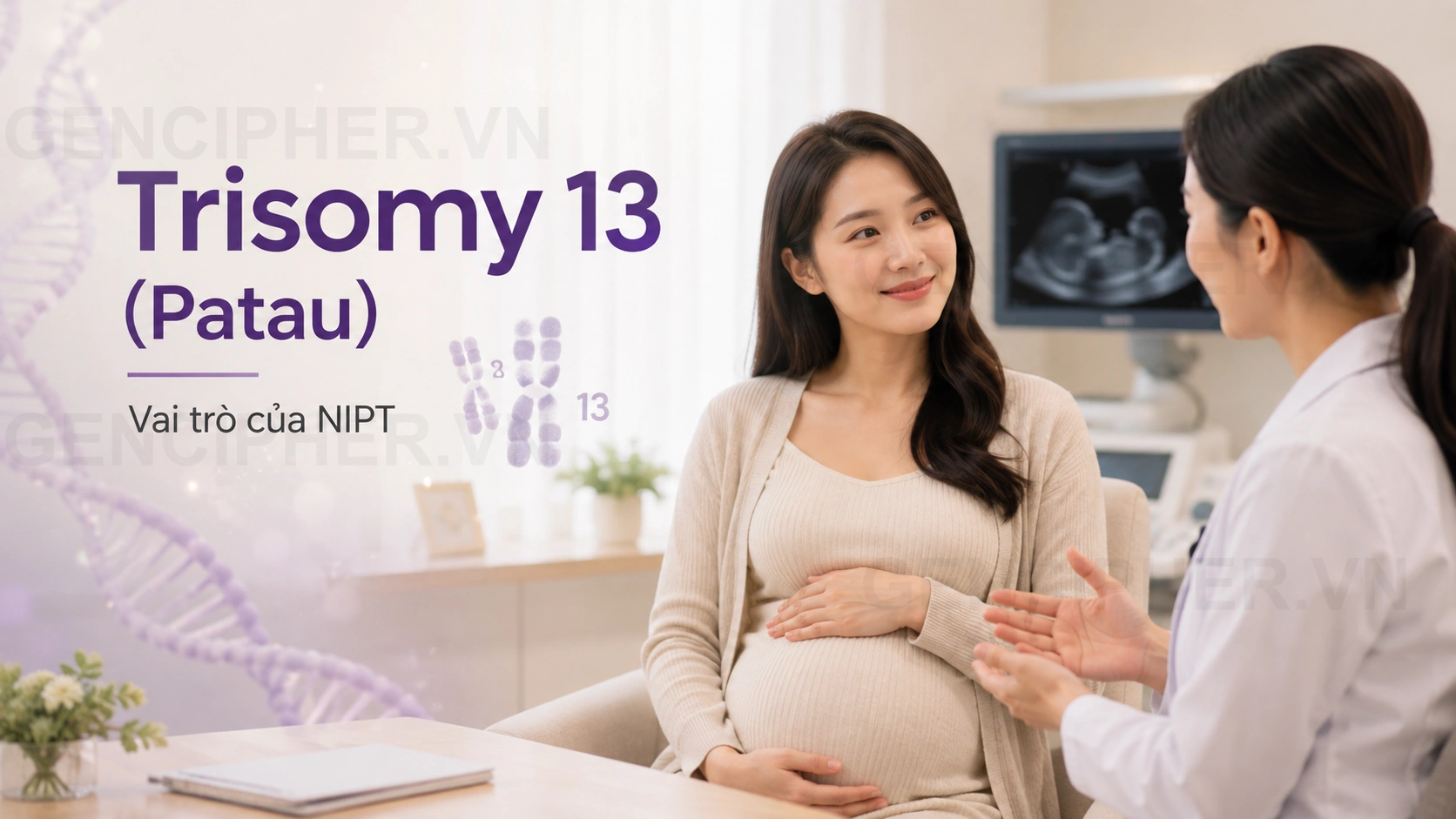 Trisomy 13 là gì? Hội chứng Patau và xét nghiệm NIPT - GEN CIPHER