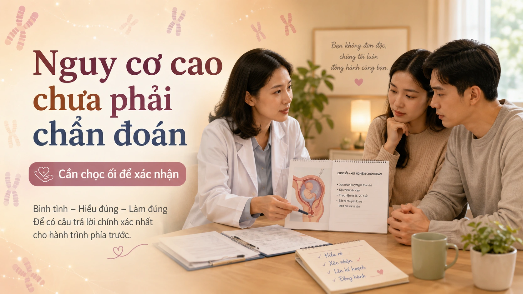 Minh họa 5. Hướng xử lý y khoa khi có kết quả NIPT Trisomy 18
