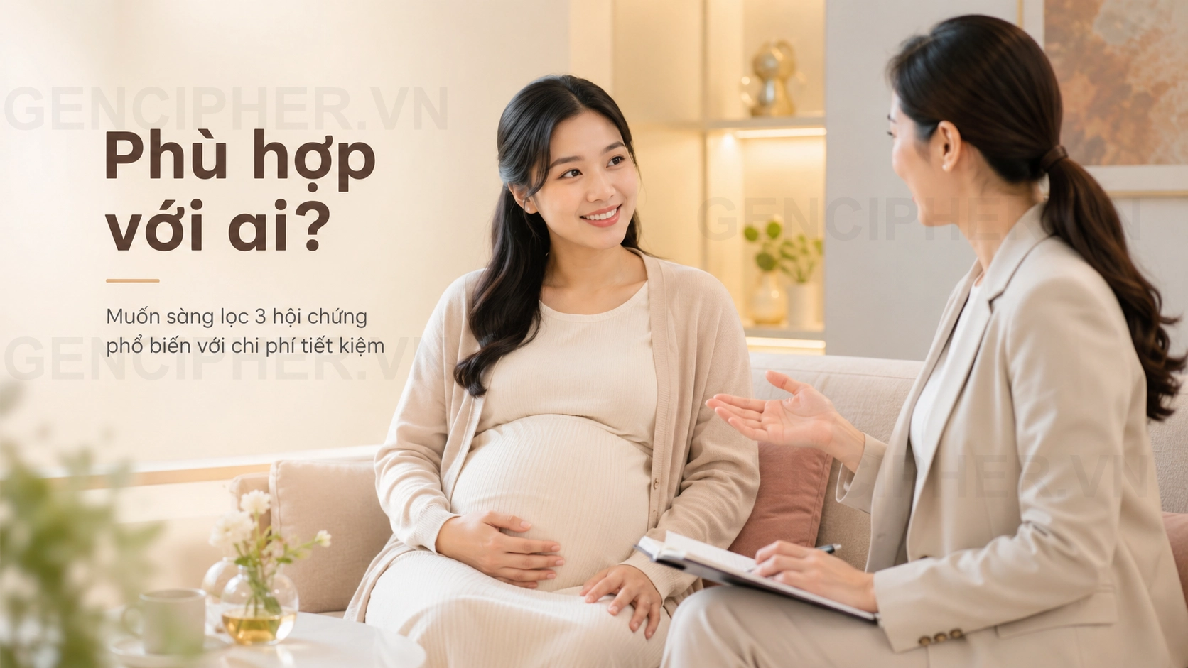 Minh họa Ai nên thực hiện gói NIPT Gencare Basic?