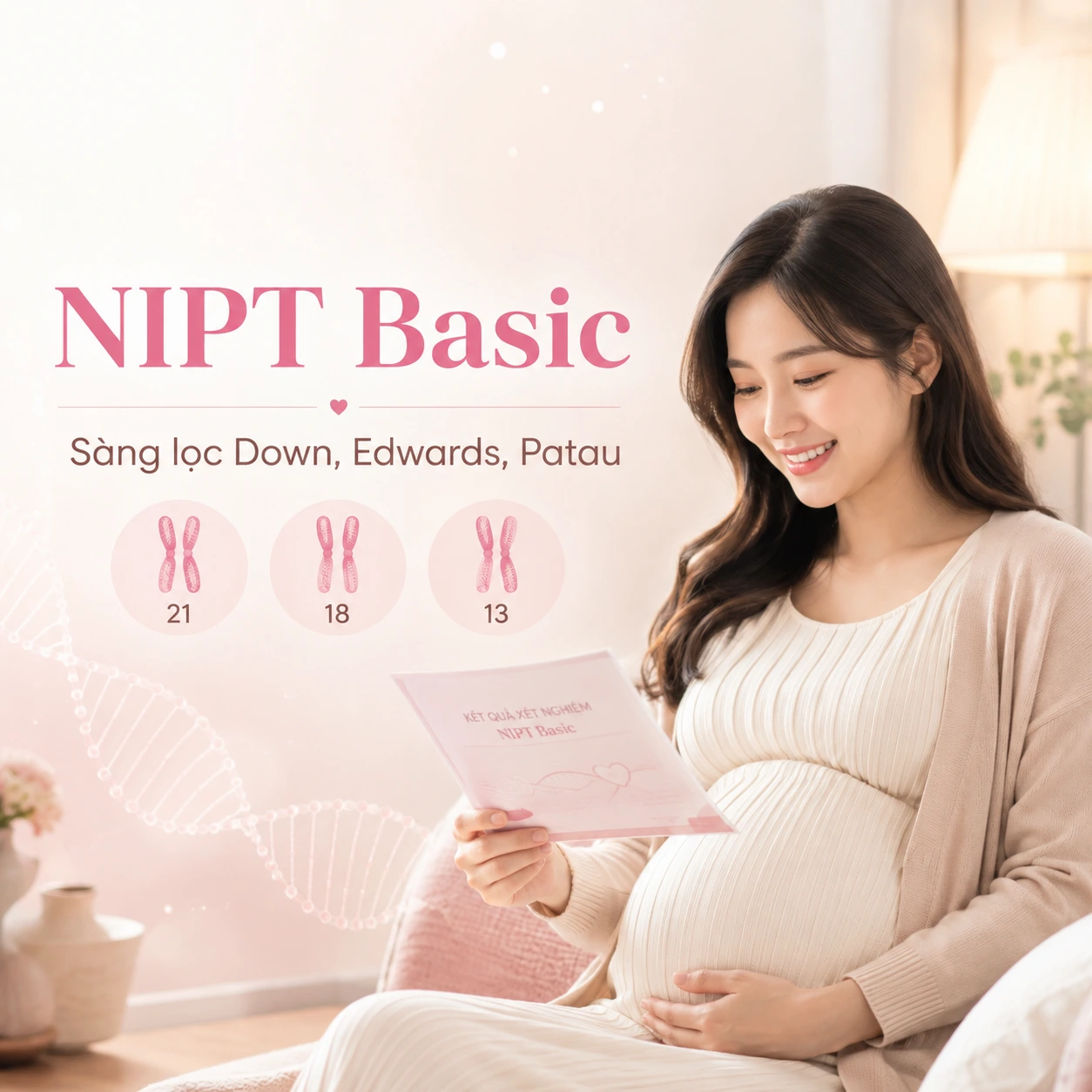NIPT Gencare Basic – Sàng lọc Down, Edwards và Patau