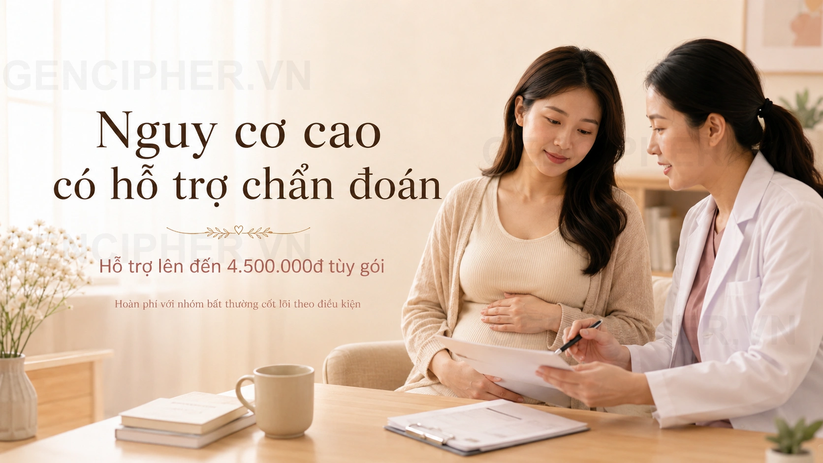 Minh họa 6. NIPT Gencare Plus – 6.500.000đ (Gói Toàn diện cao cấp nhất)