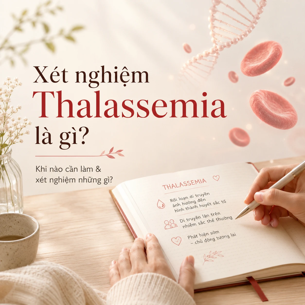 Xét nghiệm Thalassemia là gì? Khi nào cần làm và xét nghiệm những gì?